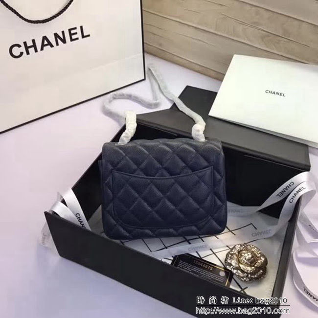 香奈兒CHANEL 升級版A1115全新經典小羊皮金銀鏈條單肩斜挎包 DSC1801